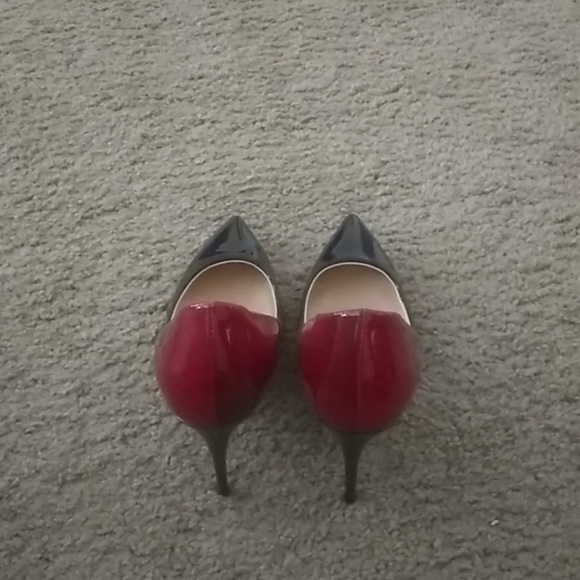 Black and red ombre heels - Picture 3 of 4